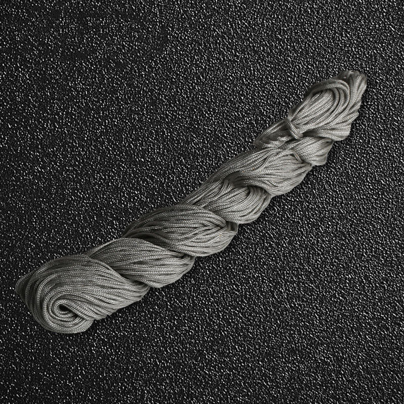 1mm Decorative Nylon Thread for Knot Art, Jewelry Construction and DIY Braided Accessories, Multiple Shades