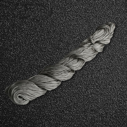 1mm Decorative Nylon Thread for Knot Art, Jewelry Construction and DIY Braided Accessories, Multiple Shades