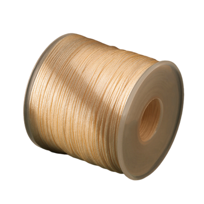 0.7mm Nylon Craft String for Jewelry Making, Braided DIY Cord for Chinese Knot & Handmade Accessories