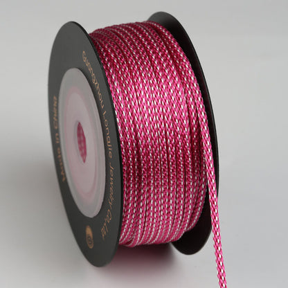 1.5mm Dragon Beard Style Braided String for Handmade Jewelry, DIY Wristband & Pendant Making, Traditional Weaving Craft Cord