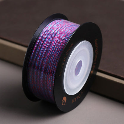 Handmade Knotting Cord 1.2mm Cotton Blend Fiber for DIY Jewelry Weaving & Decorative Projects