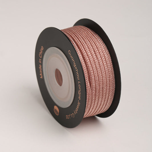 Colorful 2.0mm Yun Luo Cord for Creative Jewelry Projects, Handwoven Rope for Bracelets, Necklaces & DIY Craft Designs