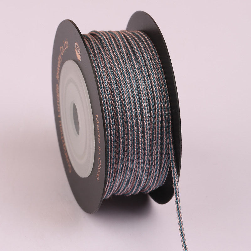 Handmade Jewelry Braiding Cord 1.5mm, Square Dragon Beard Style Rope for Bracelets, Necklaces & Bodhi Craft Accessories