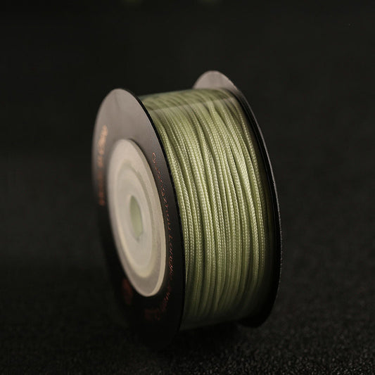 1mm Vibrant Nylon Jewelry Thread, Flexible Craft Cord for Bracelet, Necklace & Ornament Making