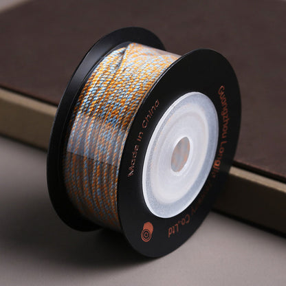 Handmade Knotting Cord 1.2mm Cotton Blend Fiber for DIY Jewelry Weaving & Decorative Projects