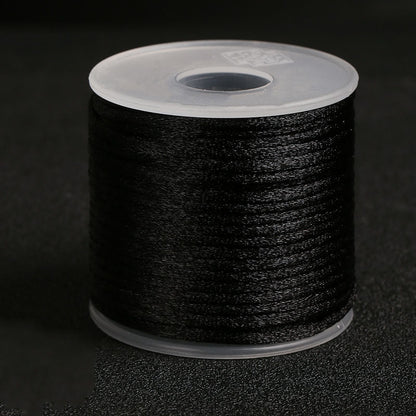 2mm Smooth Korean Silk Thread for Handcrafted Bracelets, Necklace Cords & Creative Knot Art
