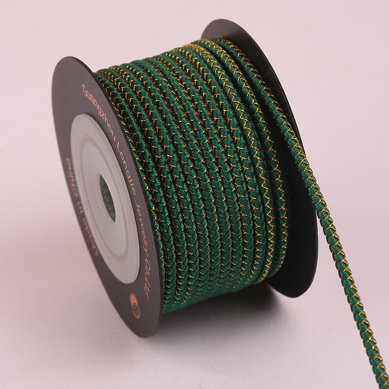 2.5mm Textured Dragon Scale Cord for Creative Jewelry Projects, Firm Weaving String, DIY Handmade Accessories Material, Wholesale Supply