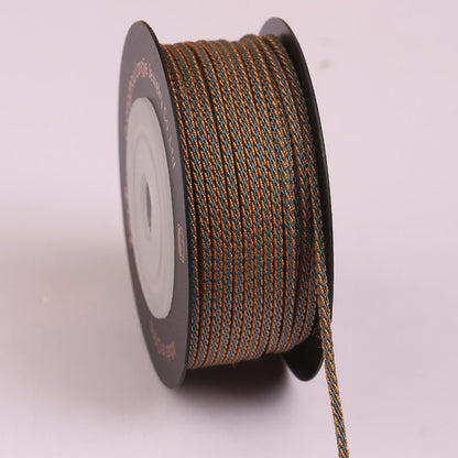 Handmade Jewelry Braiding Cord 1.5mm, Square Dragon Beard Style Rope for Bracelets, Necklaces & Bodhi Craft Accessories
