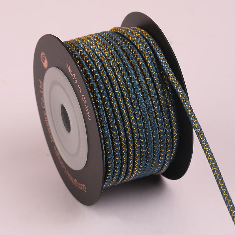 2.5mm Textured Dragon Scale Cord for Creative Jewelry Projects, Firm Weaving String, DIY Handmade Accessories Material, Wholesale Supply