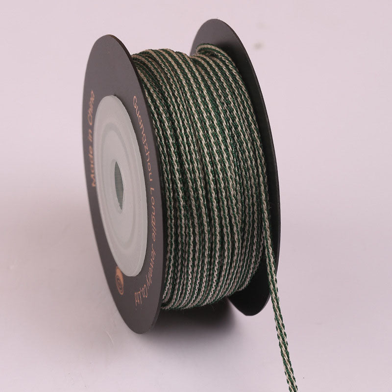 Handmade Jewelry Braiding Cord 1.5mm, Square Dragon Beard Style Rope for Bracelets, Necklaces & Bodhi Craft Accessories