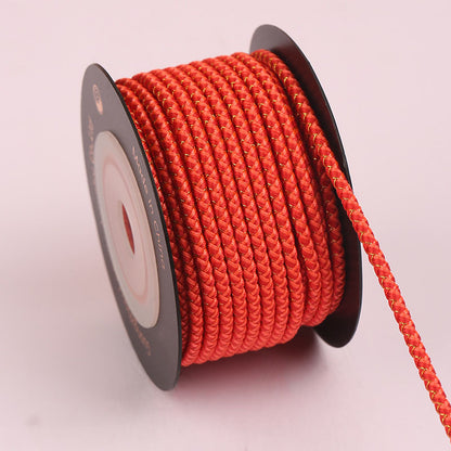 2.5mm Textured Dragon Scale Cord for Creative Jewelry Projects, Firm Weaving String, DIY Handmade Accessories Material, Wholesale Supply