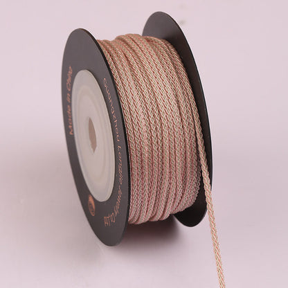 Handmade Jewelry Braiding Cord 1.5mm, Square Dragon Beard Style Rope for Bracelets, Necklaces & Bodhi Craft Accessories