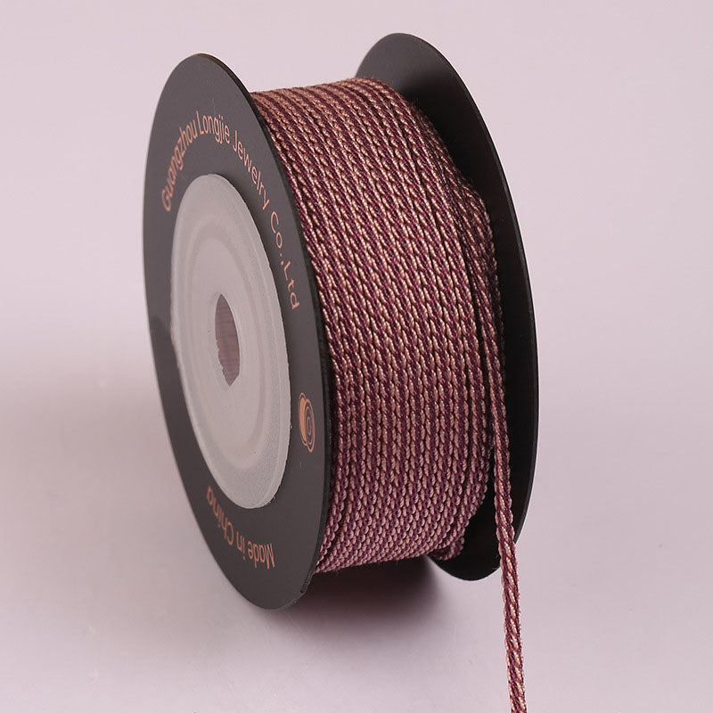 Handmade Jewelry Braiding Cord 1.5mm, Square Dragon Beard Style Rope for Bracelets, Necklaces & Bodhi Craft Accessories