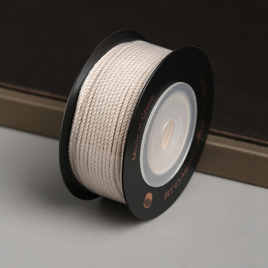 1.2mm Cotton-Blend Craft String for Chinese Knot Art, Bracelet Making & Creative DIY Design (Dunhuang Colors
