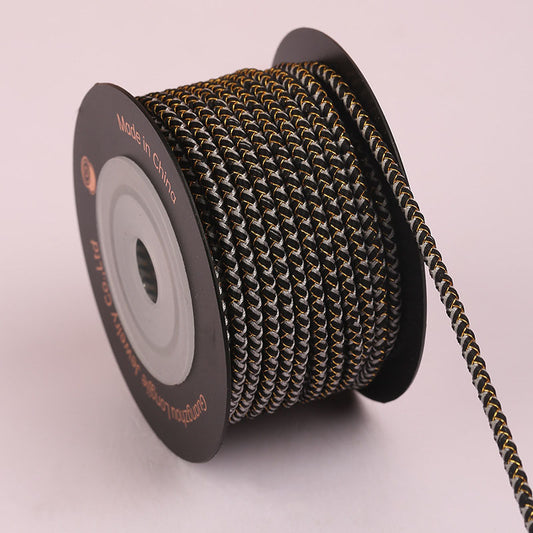 Multi-Color 2.5mm Mini Dragon Scale Rope for DIY Jewelry Design, Durable Braided Cord, Handmade Craft & Accessory Making String