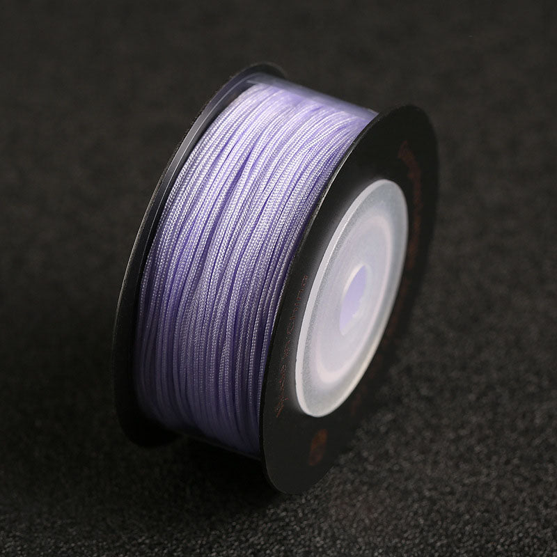 Fine 0.7mm Craft Cord for Handmade Jewelry, Knot Weaving and Decorative Design