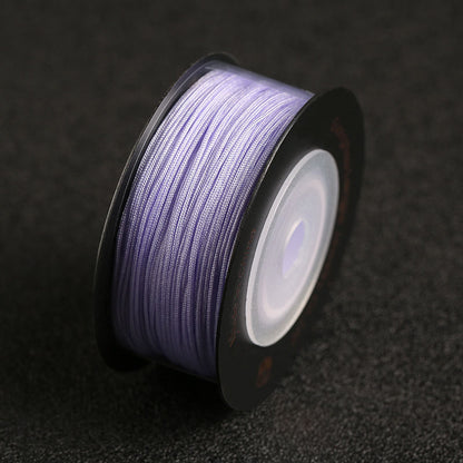 Fine 0.7mm Craft Cord for Handmade Jewelry, Knot Weaving and Decorative Design