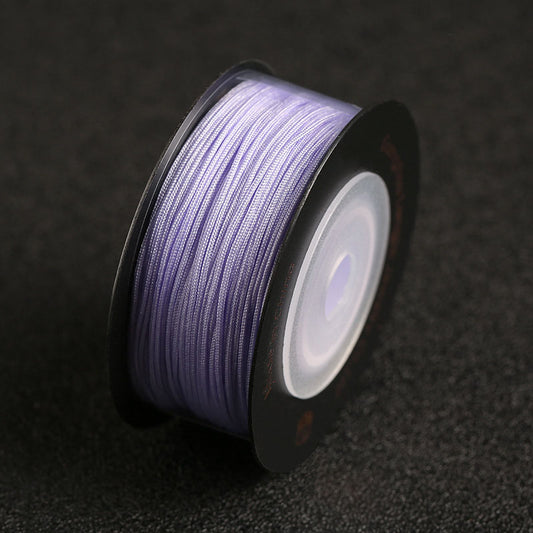 Fine 0.7mm Craft Cord for Handmade Jewelry, Knot Weaving and Decorative Design