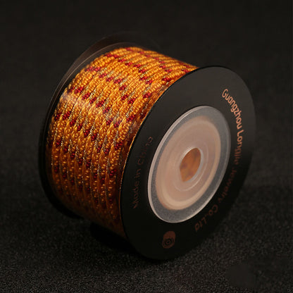3.5mm Decorative Handcraft Rope, Multi-Strand Festival Cord for Bracelet Weaving, Ornaments & DIY Craft Design