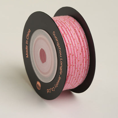 DIY Bracelet Making Cord 2.0mm, Polyester Cotton Ethnic Rope for Handmade Jewelry & Creative Craft Use