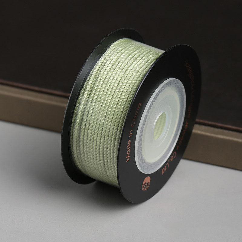 1.2mm Cotton-Blend Craft String for Chinese Knot Art, Bracelet Making & Creative DIY Design (Dunhuang Colors