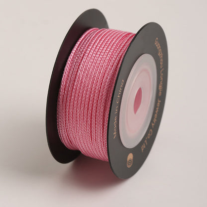 1.5mm Soft Eight-Strand Cord for DIY Bracelet Crafts, Handwoven Jewelry Rope, Braided Thread for Handmade Accessories