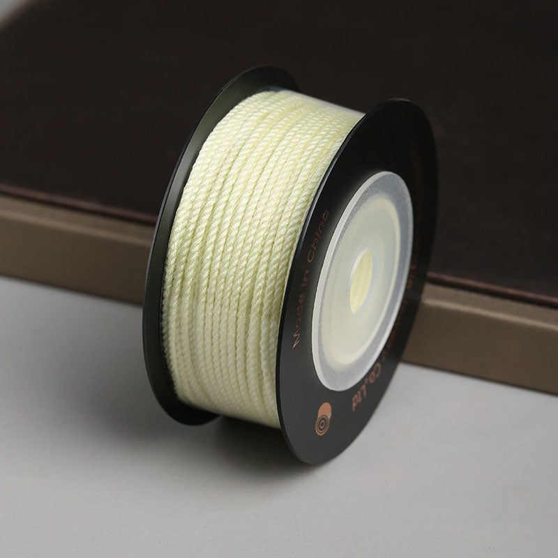 1.2mm Cotton-Blend Craft String for Chinese Knot Art, Bracelet Making & Creative DIY Design (Dunhuang Colors