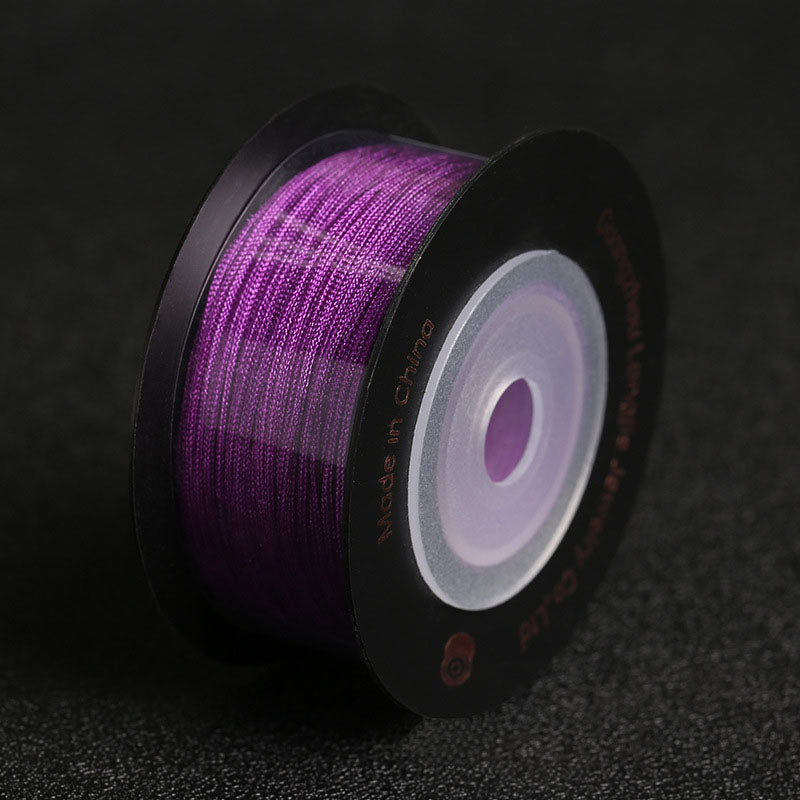Fine 0.7mm Craft Cord for Handmade Jewelry, Knot Weaving and Decorative Design