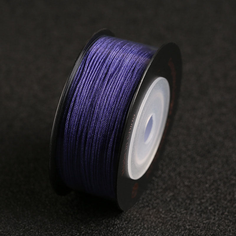 Fine 0.7mm Craft Cord for Handmade Jewelry, Knot Weaving and Decorative Design