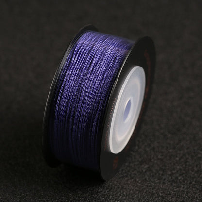 Fine 0.7mm Craft Cord for Handmade Jewelry, Knot Weaving and Decorative Design