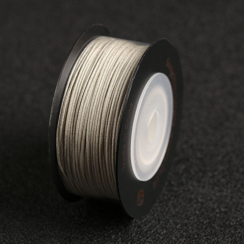 Fine 0.7mm Craft Cord for Handmade Jewelry, Knot Weaving and Decorative Design