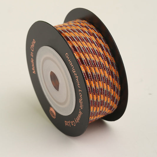 Multi-Color 2.0mm Jewelry Craft Cord, Boho Style Braided String for DIY Bracelets, Handmade Accessories