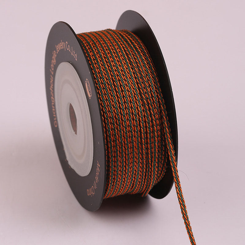 Square 1.5mm Dragon Beard Braided String for Handmade Jewelry, Bodhi Bead Knotting Cord, Bracelet & Necklace DIY Material