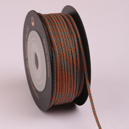 Square 1.5mm Dragon Beard Braided String for Handmade Jewelry, Bodhi Bead Knotting Cord, Bracelet & Necklace DIY Material