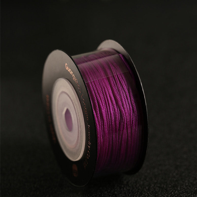 1mm Soft Nylon Decorative Cord for Chinese Knotting, Jewelry Accessories & Handmade Designs