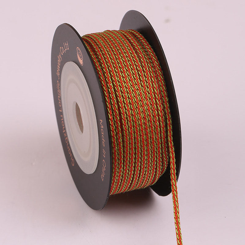 1.5mm Polyester Dragon Beard Cord for Jewelry Weaving, Square Rope for Handmade Bracelets, Necklaces & Decorative Craft Projects