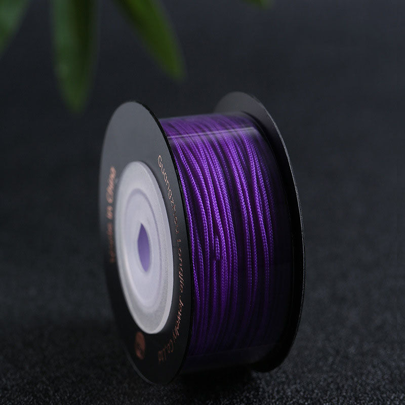 1mm Durable Craft Braiding String, Nylon Jewelry Cord for Beading, Knotting & DIY Creation