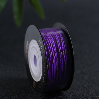 1mm Durable Craft Braiding String, Nylon Jewelry Cord for Beading, Knotting & DIY Creation