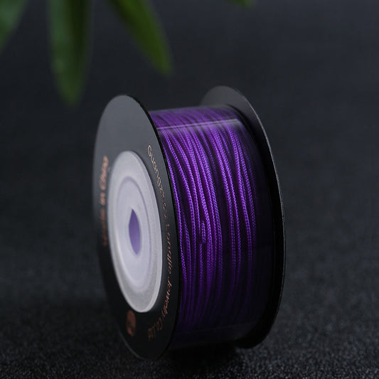 1mm Durable Craft Braiding String, Nylon Jewelry Cord for Beading, Knotting & DIY Creation