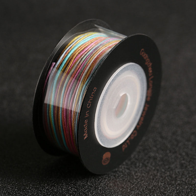 0.7mm Flexible Nylon String for Jewelry Design, Braiding and Handmade Accessories