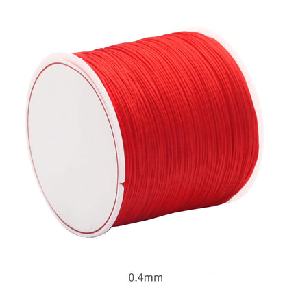 Red Cord Bracelet Weaving Rope Chinese Knot Jewelry Thread