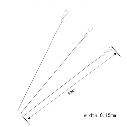 Large-Eye Twisted Beading Needles Beading Tools