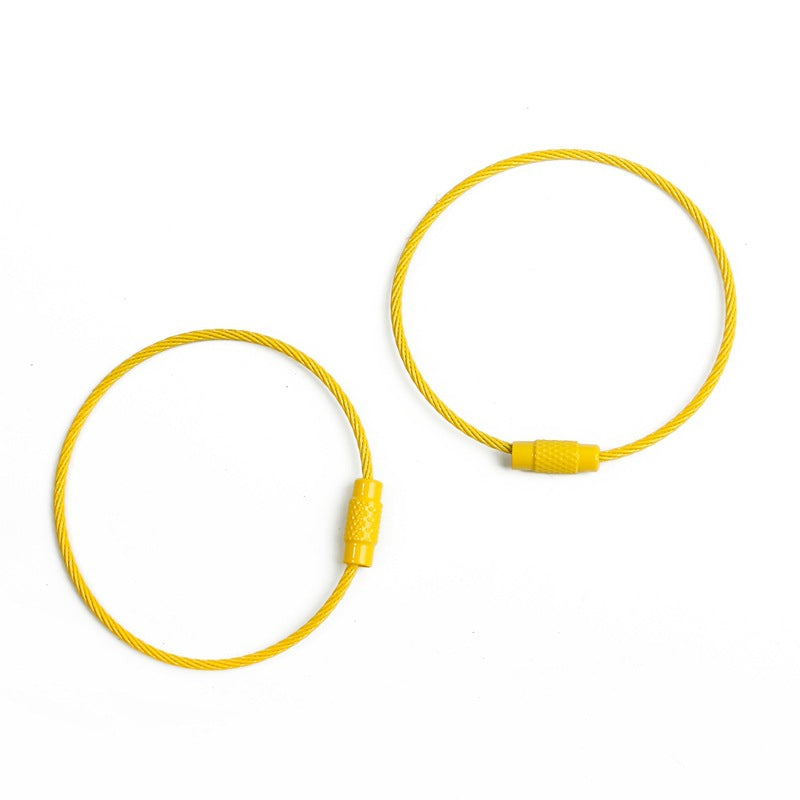 Candy Color DIY Keychain Jump Rings