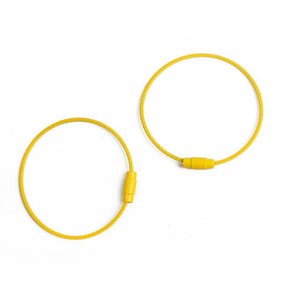 Candy Color DIY Keychain Jump Rings