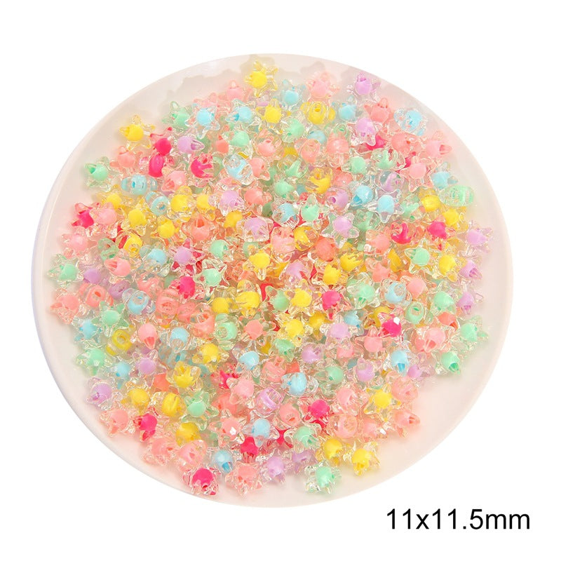 Acrylic Pentagram Beads and Jewelry Making