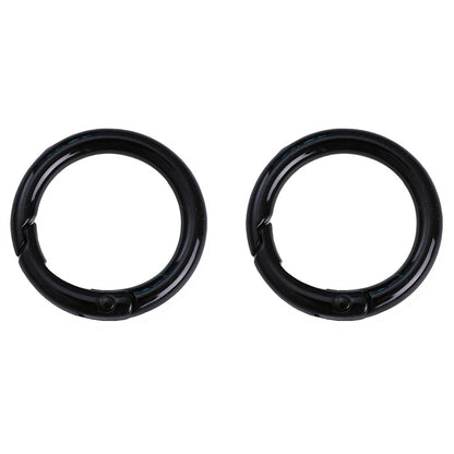 Alloy Spring Ring Clasps Keychain (Painted Finish, 30mm)
