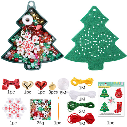 Cartoon Christmas Series Beaded Set DIY Jewelry Accessories