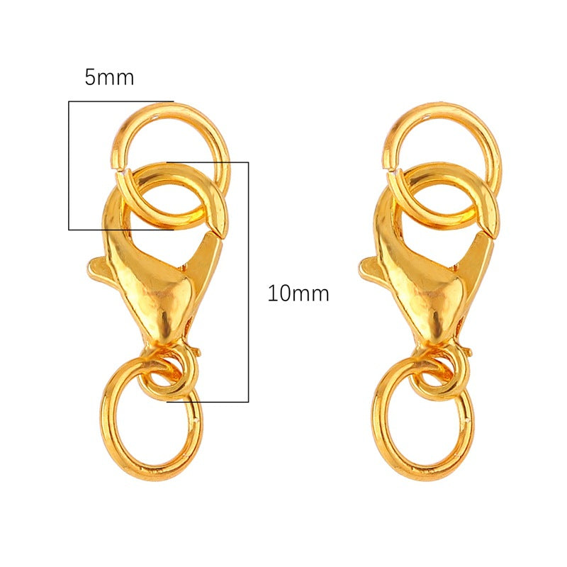 Lobster Clasp & Jump Ring Set Jewelry Making Supplies
