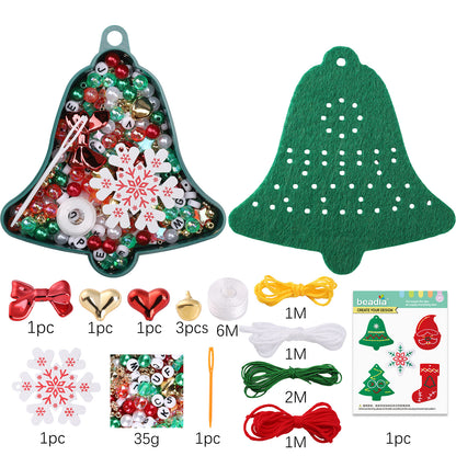 Cartoon Christmas Series Beaded Set DIY Jewelry Accessories