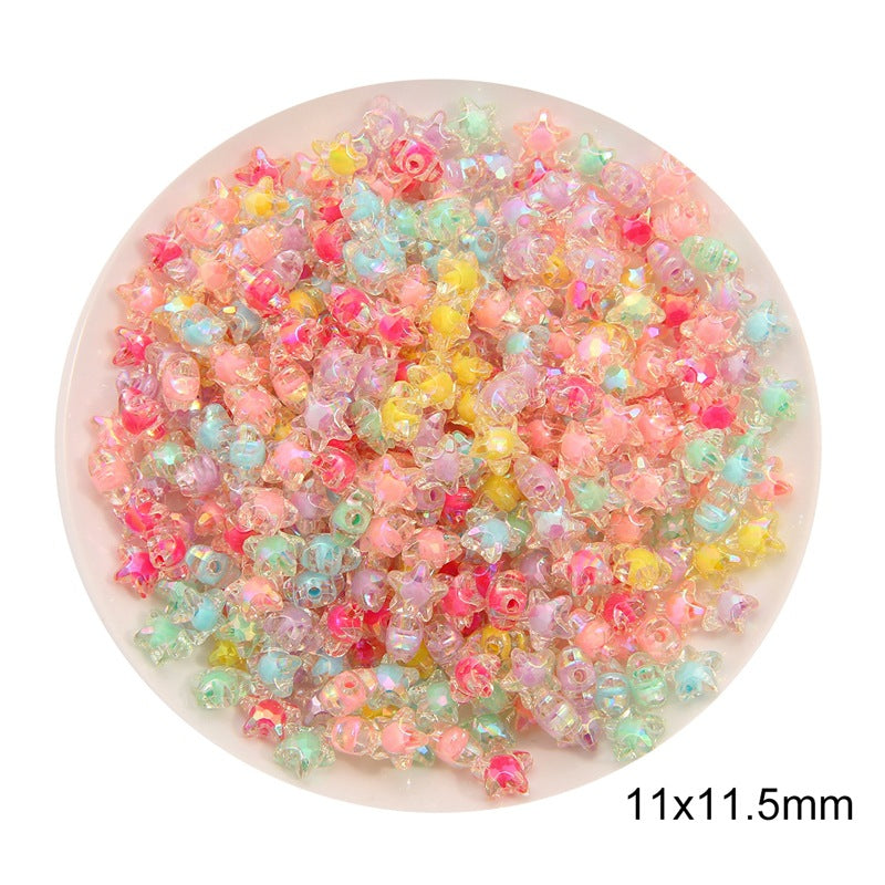 Acrylic Pentagram Beads and Jewelry Making